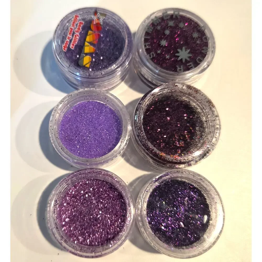 Glitter Lot 58 Colors VERY FINE 1